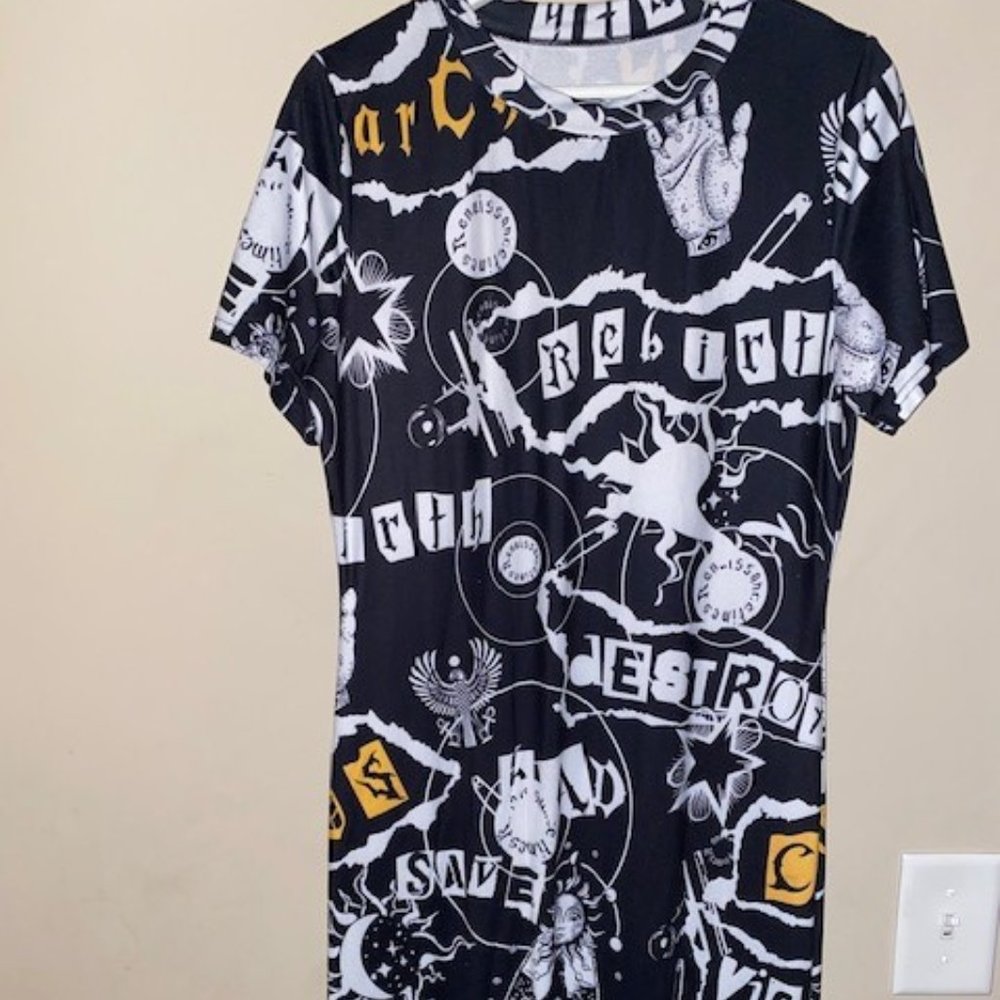 Black and White dress